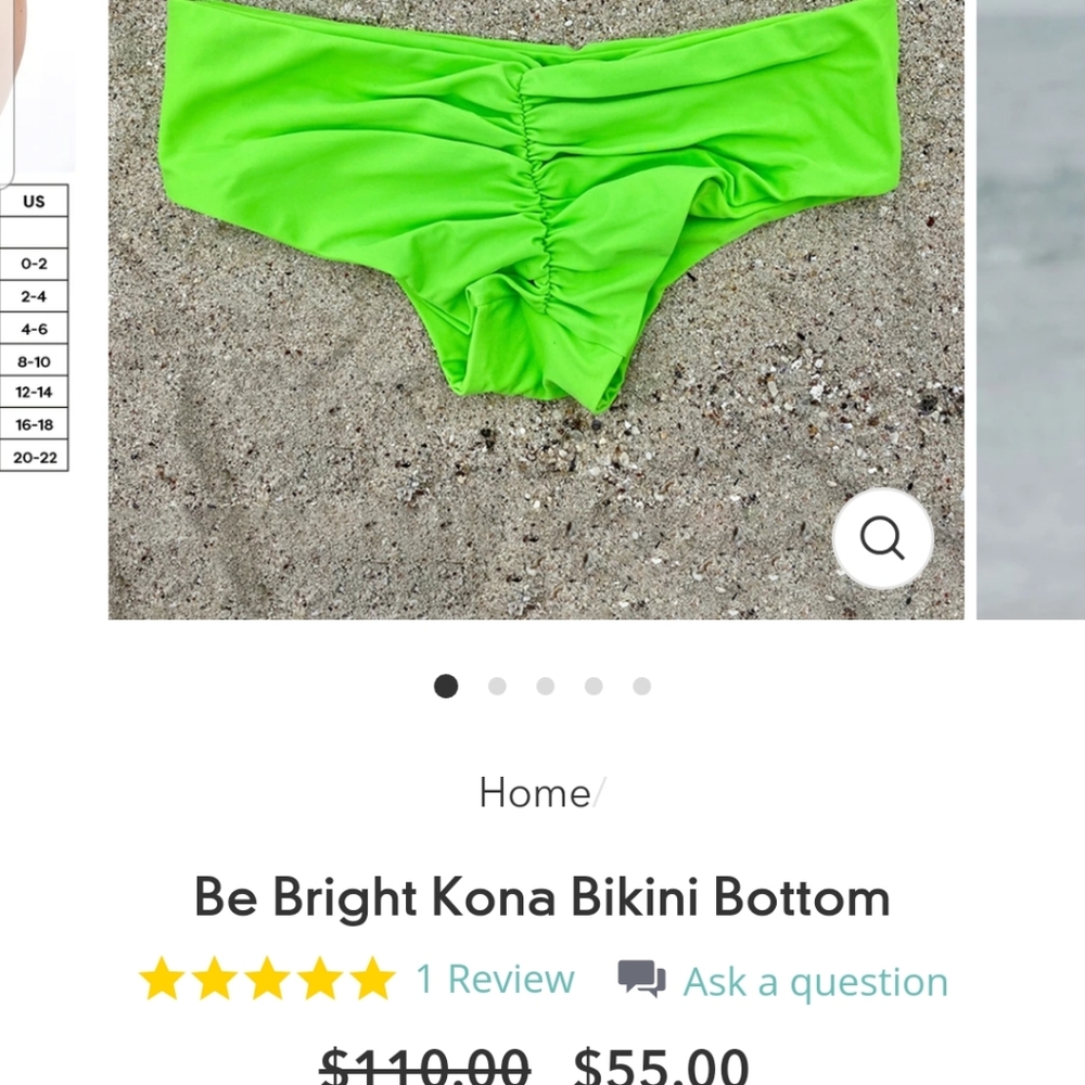 Fused Hawaii bottoms